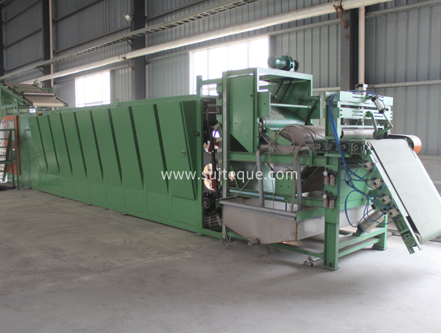 Batch off cooling line